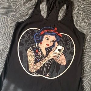 Punk Rock Emo Snow White Tank